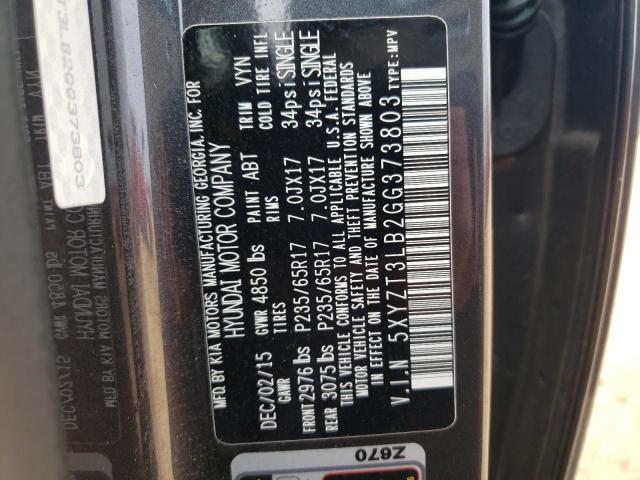2016 HYUNDAI SANTA FE S - 5XYZT3LB2GG373803