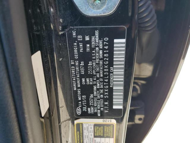 5XXGT4L38KG281470 KIA Optima Lx