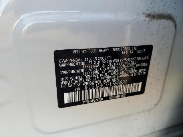JF2SJABC7FH596884 Subaru Forester 2.5i