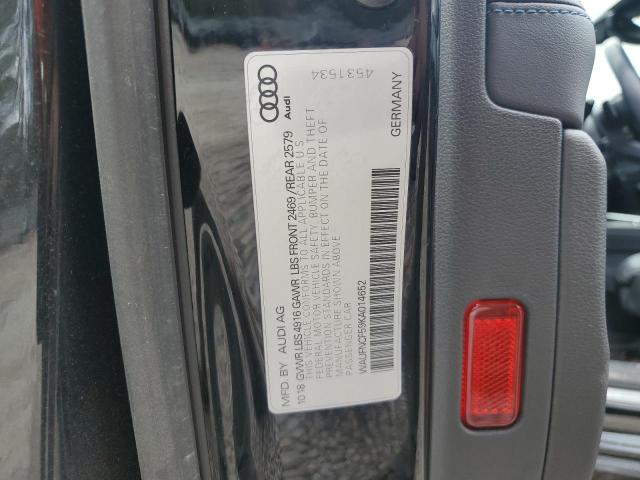 2019 AUDI A5 PRESTIG - WAUFNCF59KA014652