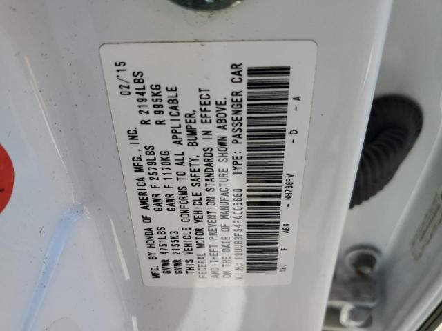 19UUB3F54FA005660 Acura TLX TECH