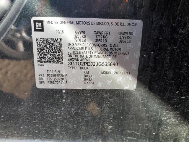 3GTU2PEJ2JG535690 GMC Sierra K1500 Denali
