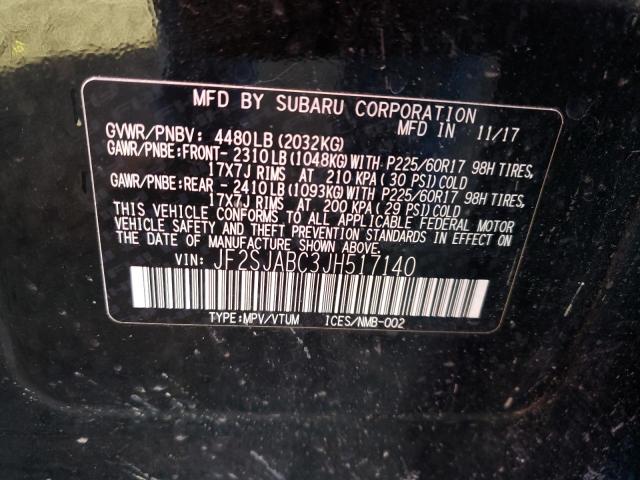 JF2SJABC3JH517140 Subaru Forester 2.5i