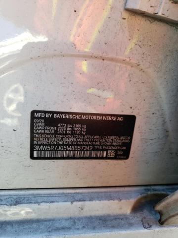 2021 BMW 330XI - 3MW5R7J05M8B57342