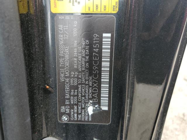 WBADX7C59CE745119 BMW 335 I