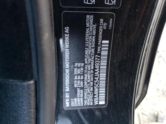 2018 BMW 430XI - WBA4W5C54JAA49377