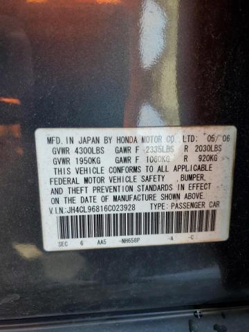 JH4CL96816C023928 Acura TSX