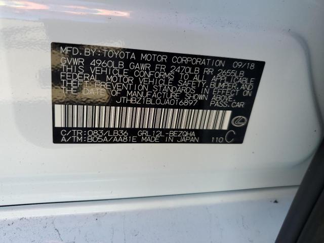 2018 LEXUS GS 350 BAS - JTHBZ1BL0JA016897