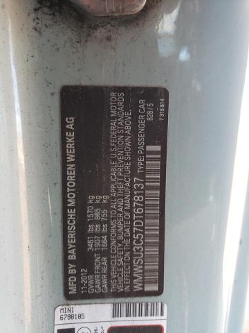 WMWSU3C57DT678137 Mini Cooper
