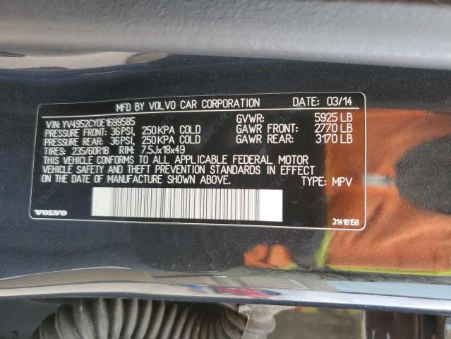 YV4952CY0E1699585 Volvo XC90