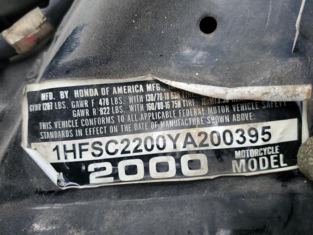 2000 HONDA GL1500 A 1HFSC2200YA200395