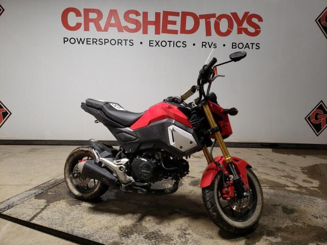 Honda Grom salvage cars for sale: 2019 Honda Grom 125