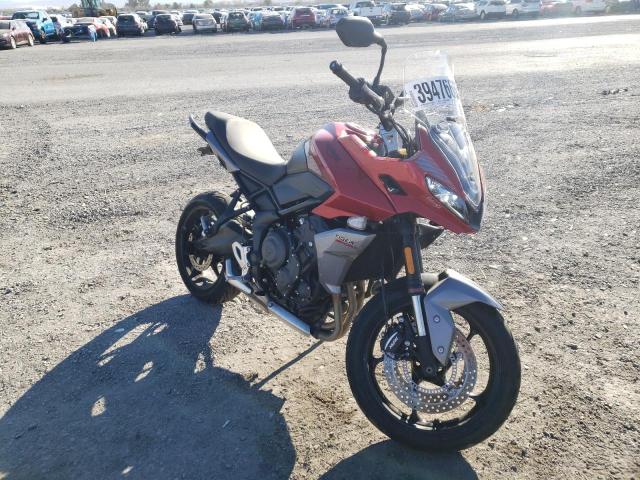 Salvage cars for sale from Copart Las Vegas, NV: 2022 Triumph 2022 Triumph Motorcycle Tiger Sport 660
