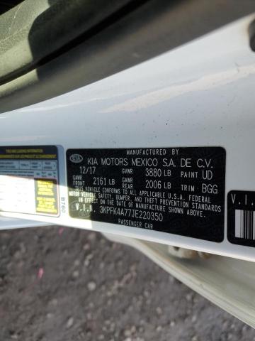 3KPFK4A77JE220350 KIA FORTE LX