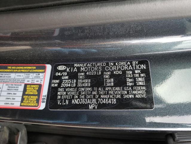 KNDJ63AU8L7046418 KIA Soul Gt Line