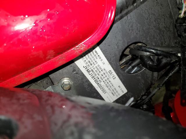 2013 YAMAHA FZ6 RC JYARJ18Y8DA002501