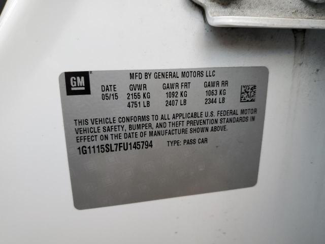2015 CHEVROLET IMPALA LT - 1G1115SL7FU145794