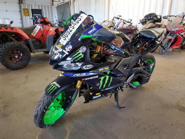 Salvage cars for sale from Copart Hillsborough, NJ: 2021 Yamaha YZFR3 A