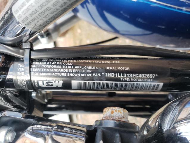 2015 HARLEY-DAVIDSON XL1200 T 1HD1LL313FC402697