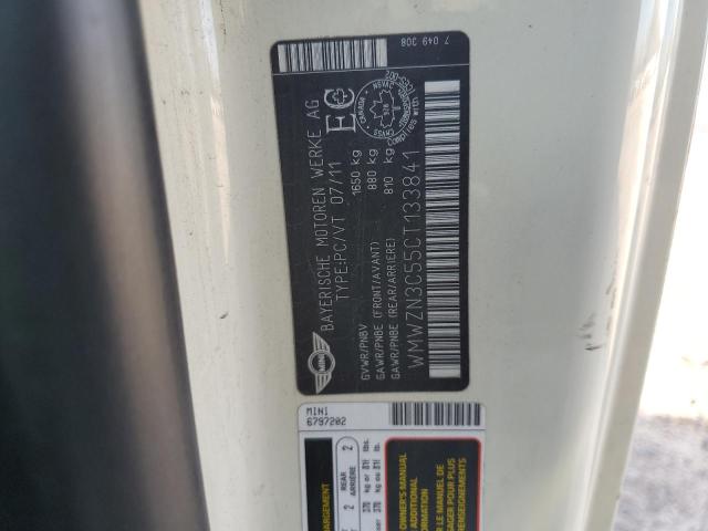 WMWZN3C55CT133841 Mini Cooper