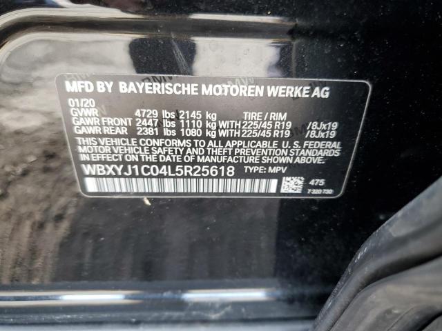 2020 BMW X2 XDRIVE2 - WBXYJ1C04L5R25618