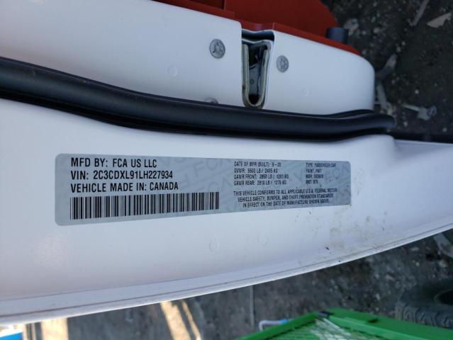 2020 DODGE CHARGER SR - 2C3CDXL91LH227934