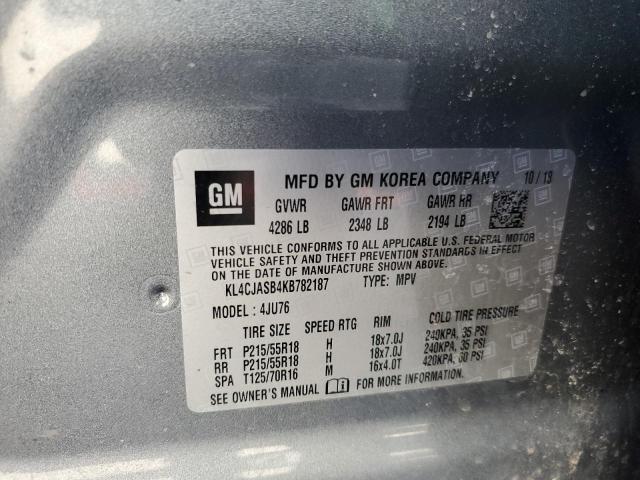 2019 BUICK ENCORE PRE - KL4CJASB4KB782187