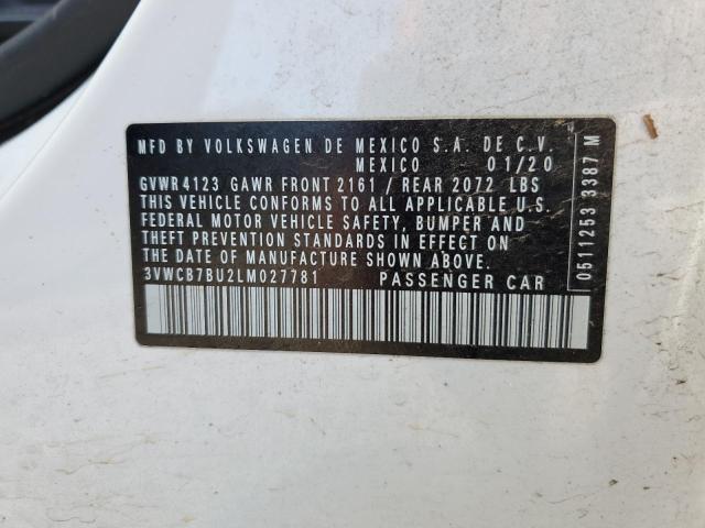 2020 VOLKSWAGEN JETTA S - 3VWCB7BU2LM027781