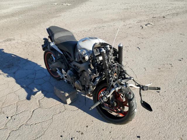 Salvage cars for sale from Copart York Haven, PA: 2020 Yamaha MT09