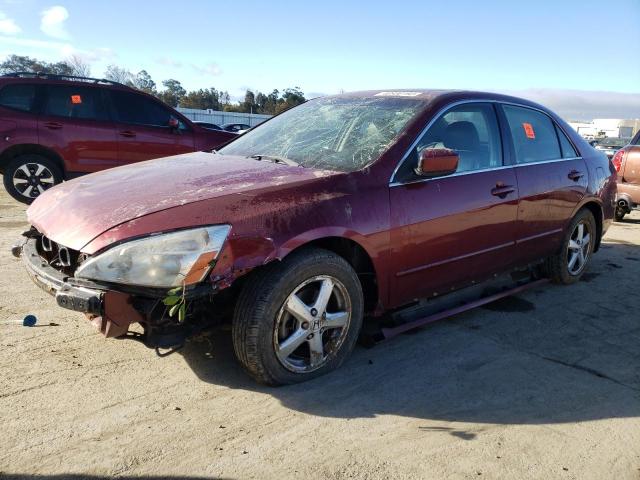 Honda Accord salvage cars for sale: 2003 Honda Accord EX