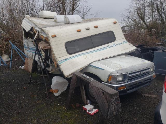 Salvage trucks for sale at Woodburn, OR auction: 1992 Toyota Pickup Cab Chassis Super Long Wheelbase
