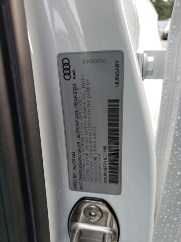 2017 AUDI S3 PREMIUM - WAUB1GFF7H1071449