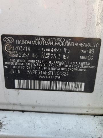 2015 HYUNDAI SONATA SPO - 5NPE34AF8FH101824