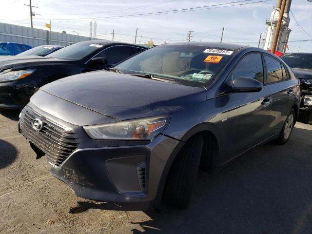 2017 HYUNDAI IONIQ BLUE - KMHC65LC1HU043373