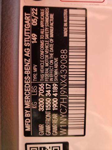 2022 MERCEDES-BENZ G 63 - W1NYC7HJ9NX439088