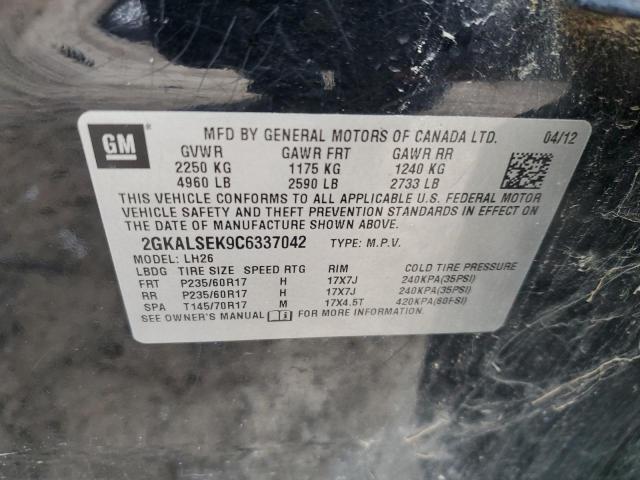 2GKALSEK9C6337042 GMC Terrain Sle