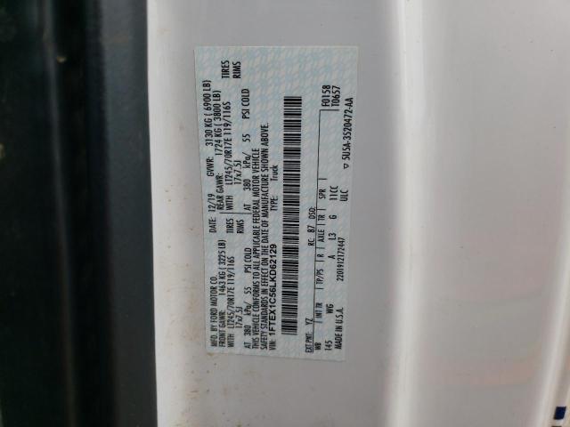 2020 FORD F150 SUPER 1FTEX1C56LKD62129
