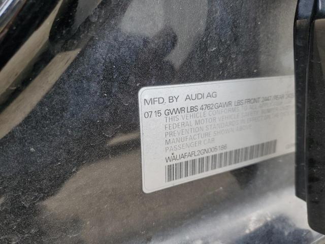 2016 AUDI A4 PREMIUM - WAUAFAFL2GN005186