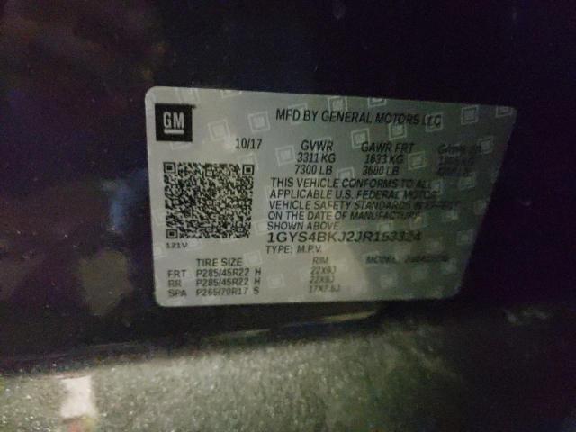 2018 CADILLAC ESCALADE L - 1GYS4BKJ2JR153324