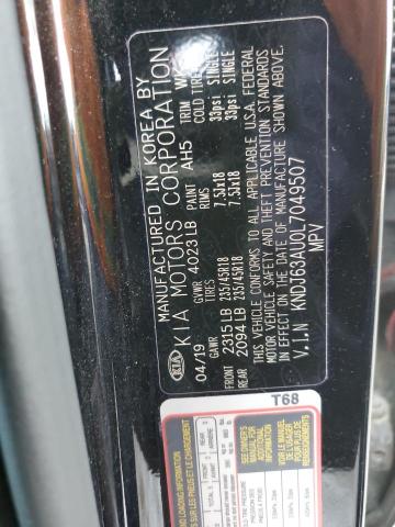 KNDJ63AU0L7049507 KIA Soul Gt Line
