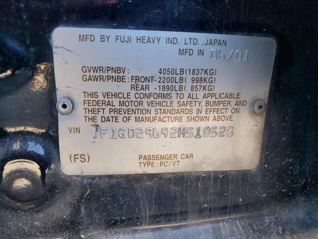 JF1GD29642H510528 Subaru Impreza Wrx