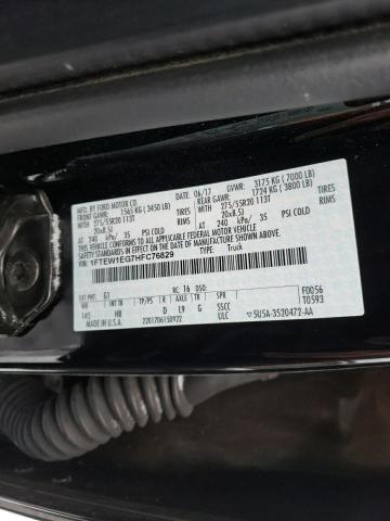 2017 FORD F150 SUPER - 1FTEW1EG7HFC76829
