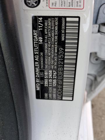2015 MERCEDES-BENZ E 400 - WDDHF6FB3FB121539