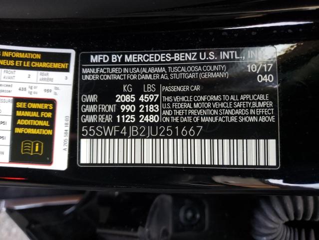 2018 MERCEDES-BENZ C 300 - 55SWF4JB2JU251667