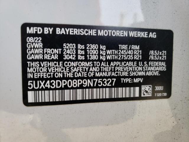 5UX43DP08P9N75327 2023 BMW X3 - Image 13