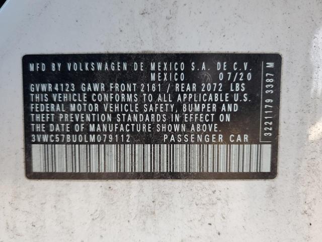 2020 VOLKSWAGEN JETTA S - 3VWC57BU0LM079112