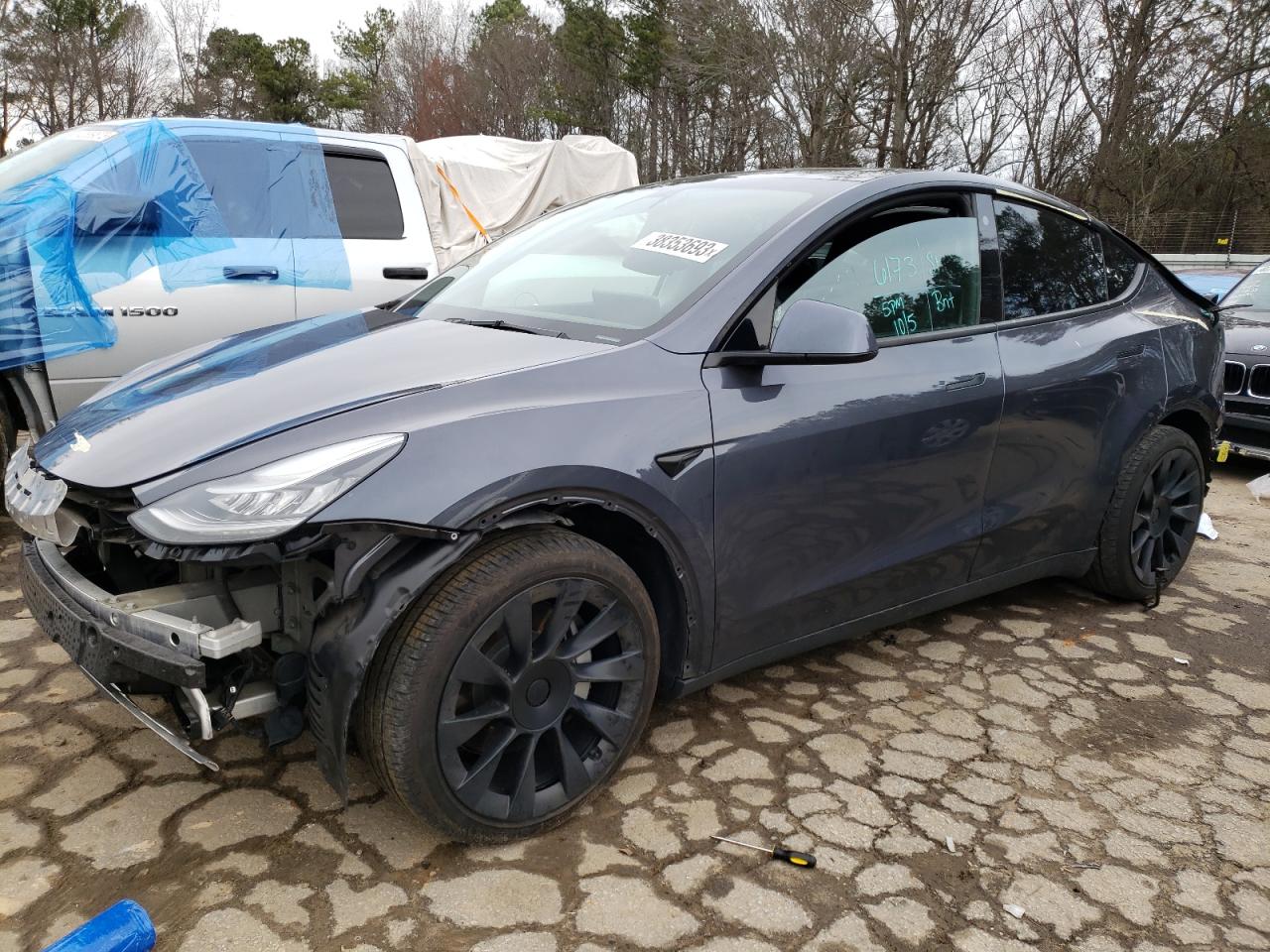 5YJYGAEE2MF136727 TESLA MODEL S 70 2021