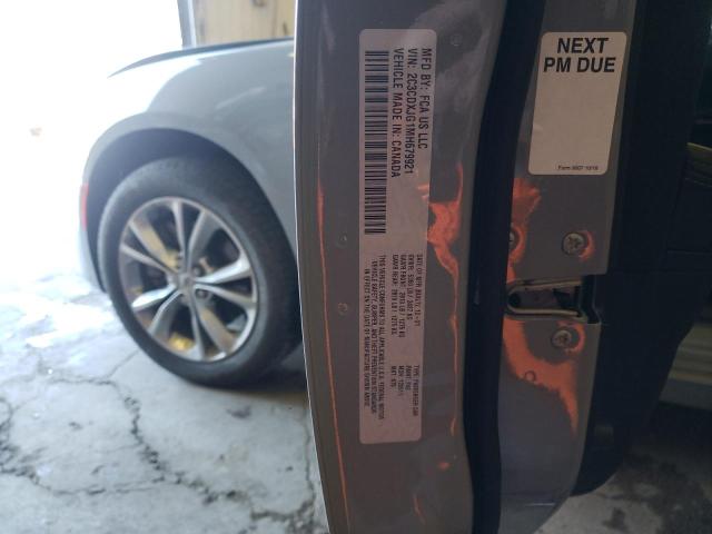 2021 DODGE CHARGER SX 2C3CDXJG1MH679921