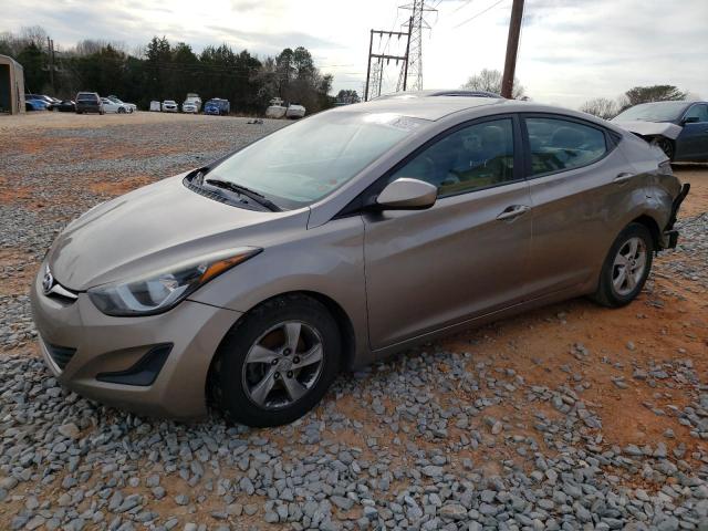 Salvage cars for sale from Copart China Grove, NC: 2014 Hyundai Elantra SE