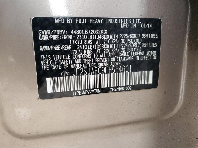 JF2SJAEC9EH554601 Subaru Forester 2.5i Premium